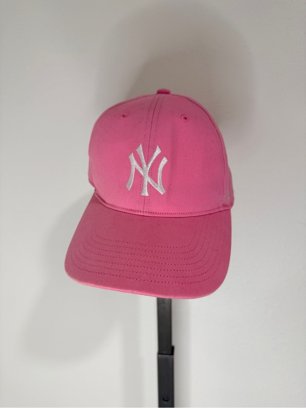 Kids Pink Yankees Baseball Cap